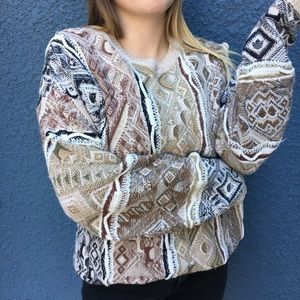 Vtg 1990s grandpa sweater